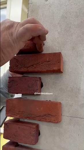 BRICK Adhesive 😯 #construction #brickwork #architecture