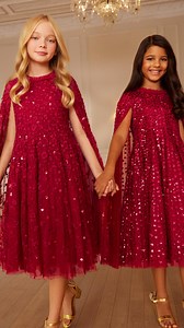 15 reactions · 5 comments | Once Upon a Time…Straight from a storybook, our sweetest red dresses are re-imagined for tiny trendsetters and mini-magic makers ❤️ Expect festive flair in every twirl. | Needle & Thread | Facebook