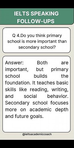IELTS Speaking Part 3 | Modern vs Past Schooling (Part 2) | Band 8 Sample Answers