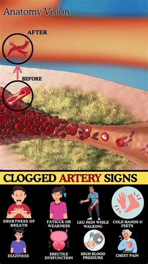 8 Red Flags of Clogged Arteries Most People Miss