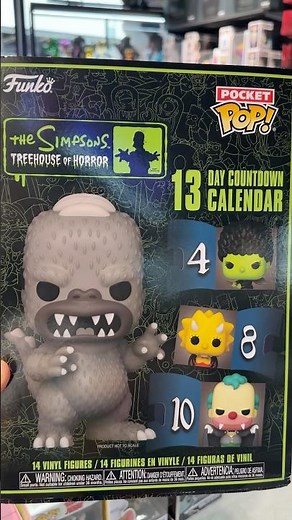 Funko Advent Calendar - Simpsons Treehouse of Horror 13 Day #funkopop #simpsons