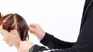 How To Cut a Medium Length Layered Choppy Bob Haircut like Julianne Hough and Khloe Kardashian | Free Salon Education