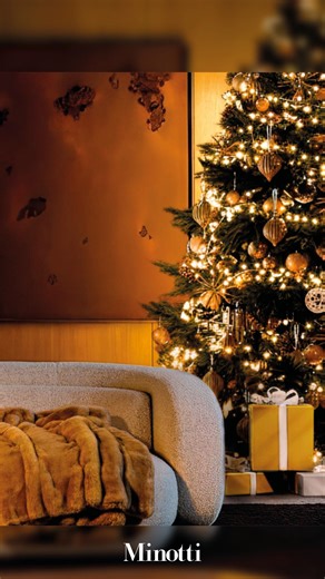 Minotti spa on Instagram: "The Holiday Re-Design. As the festive season settles in, interiors reveal a warmer, more intimate elegance, where light softens and design conveys a quiet sense of comfort. Step into this cosy atmosphere with our Bézier seating system by @mkogan27 @studiomk27. Original image: Photography: @paola_pansini Styling: @martinalucatelli Digital animation: Minotti Studio @minotti_spa #minotti #minotti2025collection #seasonsgreetings #holiday #design #madeinitaly #christmastime