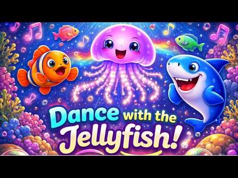 Dance with the Jellyfish! 🪼✨ Magical Underwater Song for Kids
