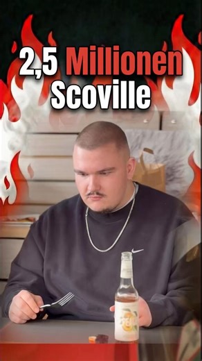 2,5 MILLIONEN Scoville & er dachte, das neutralisiert?🌶️😅🔥 #curry54 #scharfesessen #lustigevideos