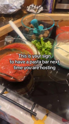 Pasta Bar for Hosting