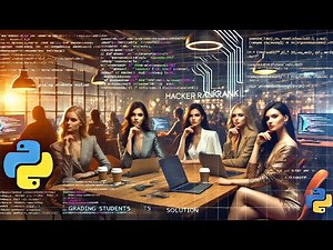 30/7 HackerRank Grading Students Solution | Python Coding Challenge
