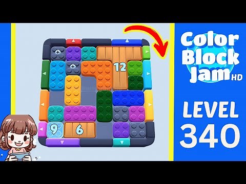 Color Block Jam Level 340 Solution Walkthrough