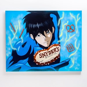 pretzels are ALWAYS the main character. Snyder’s of Hanover… but make it #anime. Poohbrezzy #snydersofhanoverpartner | Snyder's of Hanover