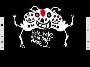 HELP_tale ultra sans phase 2 art by sketch