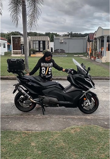 Sound check ba guyssss? #fyp #kapampangan #kymcoak550premium