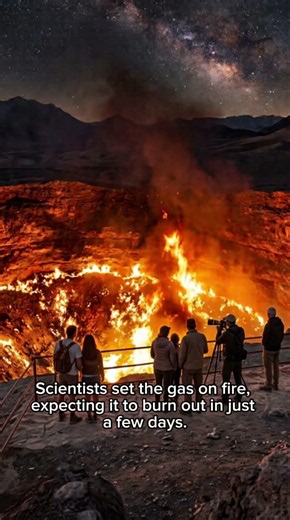 The Door to Hell That Has Been Burning for Over 50 Years 🔥