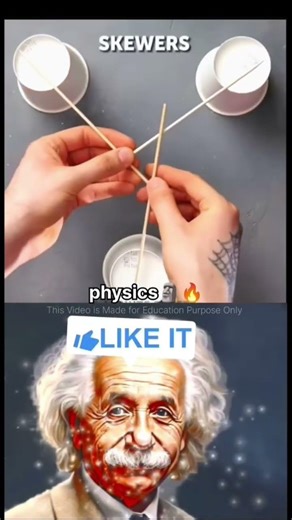 Physics ka Magic🗿😱। Power of Physics🔥🤯। Sigma Science #shorts​ #experiment​ #science​