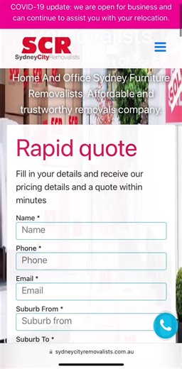 Sydney City Removalists (SCR) Website - #fyp #sydneycityremovalists #scr #sydneyremovalists