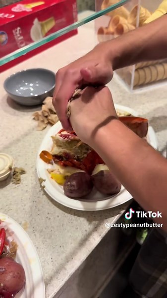 College Dining Hall Lobster Challenge