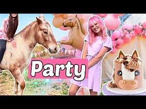 24 Stunden Pferde Geburtstagsparty am Bauernhof meiner BFF 🌹| ViktoriaSarina