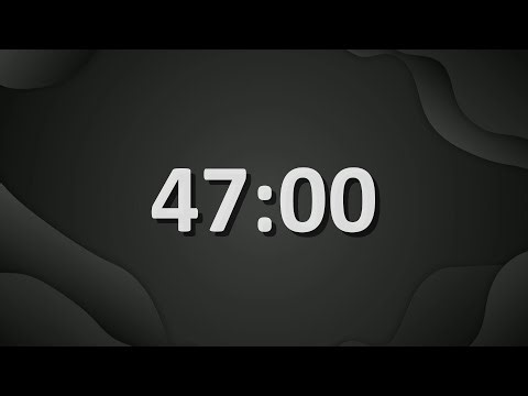 47 Minute (2820 Seconds) Countdown Timer