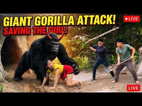 GIANT GORILLA ATTACK! You Won’t Believe What Happens Next…