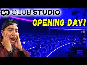 Club Studio: Opening Day! NEW Fitness Gym FULL TOUR