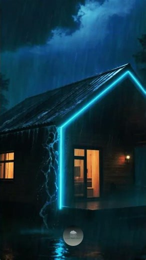 HEAVY THUNDERSTORM SOUNDS | POWERFUL RAIN & DISTANT THUNDER FOR DEEP SLEEP AND RELAXATION #rainsound