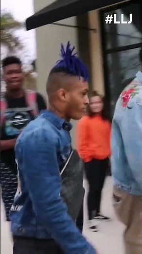 xxxtentacion doing the helping hand challenge