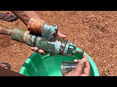 How to Check and Clean Old FOOT VALVE