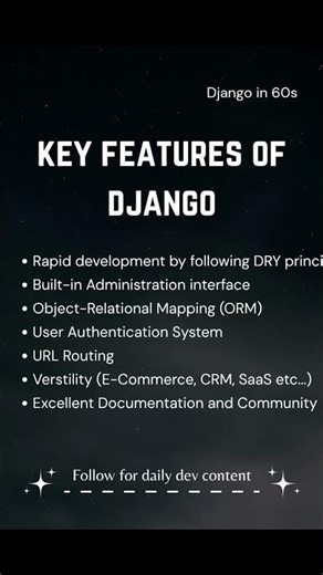 Django explained simply for beginners.No hype. Just facts. #django #coding #python #webdevelopment