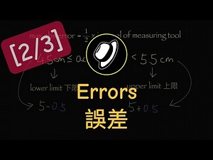 誤差 | Errors