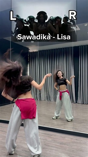 SaWaDiKa - Lisa Dance tutorial (Mirrored) ‪@wearelloud‬ #sawadika #lisa #dancetutorial #kpop