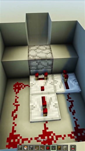 Minecraft Life Hack 🧠 | Working Trashcan Build!