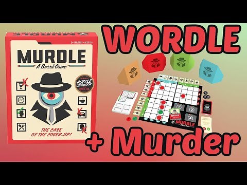 Murdle The Board Game Review - It's Worlde   Murder!