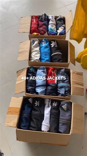 Aged Arc 🇮🇳 on Instagram: "UNBOXING 40+ ADIDAS JACKETS . . . . #jackets #thrift #thriftstorefind #thriftstoreindia #indianthriftstore"