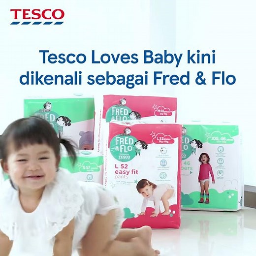 Fred & Flo kini eksklusif di Tesco!