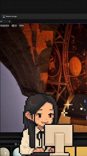 the making of Ravenclaw tower ambience art 🎨 💙 #hogwarts #ambience #NoAI