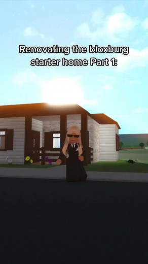 Renovating Bloxburg Starter Home Cozy Cottage | Alaska Violet Builds