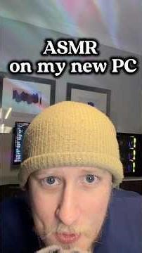 ASMR on my new PC #asmr #typingsounds #keyboard #asmrtriggers