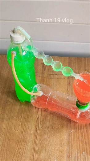 No Electricity Needed – I Made a Water Fountain Using Plastic Bottles #short #diy