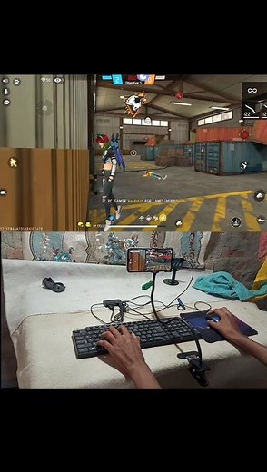 Free fire keyboard mouse gameplay 🔥 | gaming shorts | #shorts