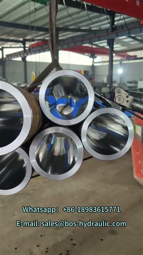 Hydraulic Cylinder Honing Tube Process Precision Manufacturing at BOS Hydraulic
