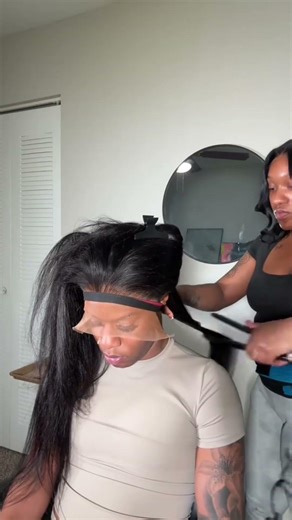 From Prep to FLAWLESS: 30-Inch Straight Wig Install 🔥 #shorts