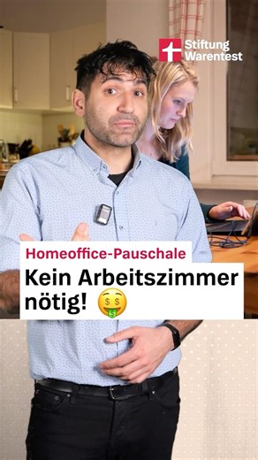 Home office allowance: No need for a dedicated home office! 🤑 Save on taxes (Stiftung Warentest F...