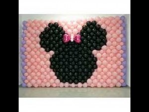 COMO HACER DECORACIÓN CON GLOBOS