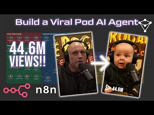 How to Create the Viral Baby Podcaster Trend Using AI in n8n!