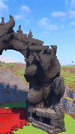 Minecraft Demons Nether Portal Design Build Timelapse #minecraft #minecraftbuilding