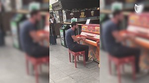 Connolly station has a new piano and commuters are loving it via Iarnród Éireann Irish Rail | Irish Independent
