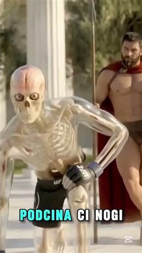 Co By Było Gdyby Zawodnik UFC Obudził się w Starożytnej Grecji 😨 #dc #facts #ai #youtubeshorts