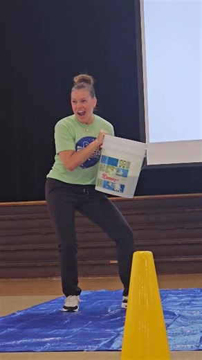 Our R-STEM Fun Run results are officially in, and our students absolutely crushed it! We aimed for $12,000, but thanks to the incredible support of our community, R-STEM students raised an astonishing $19,310.67! 🎉 That means a promise had to be kept! Today, our very own Assistant Principal Heyer got SLIMED! Mrs. Munson's class raised the most money, giving her the honor of delivering the green goo. A massive thank you to: Mr. Heyer for being such a great sport! Our amazing R-STEM PTO for organ