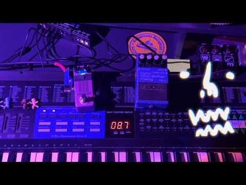 Thug it out: Casio CT-470, BOSS PS-2, Mosky Spring Reverb