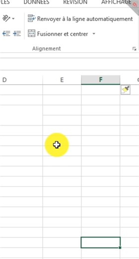 Fusionner les cellules #excel #microsoftoffice #comptabilité #foryoupage