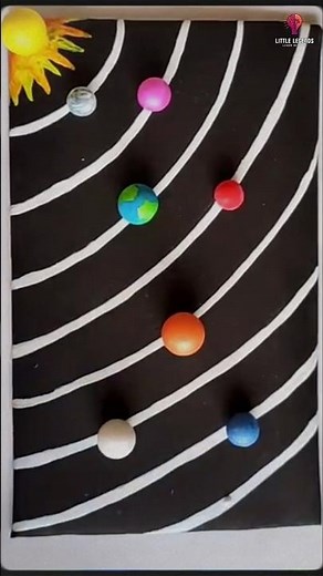 DIY Solar System Model with Cardboard | Easy Step-by-Step Guide